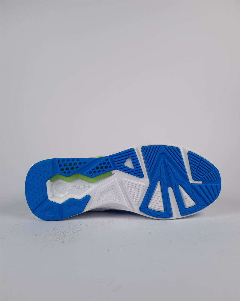 کتونی ورزشی پوما مردانه رنگ سفید آبی مدل لیکویید