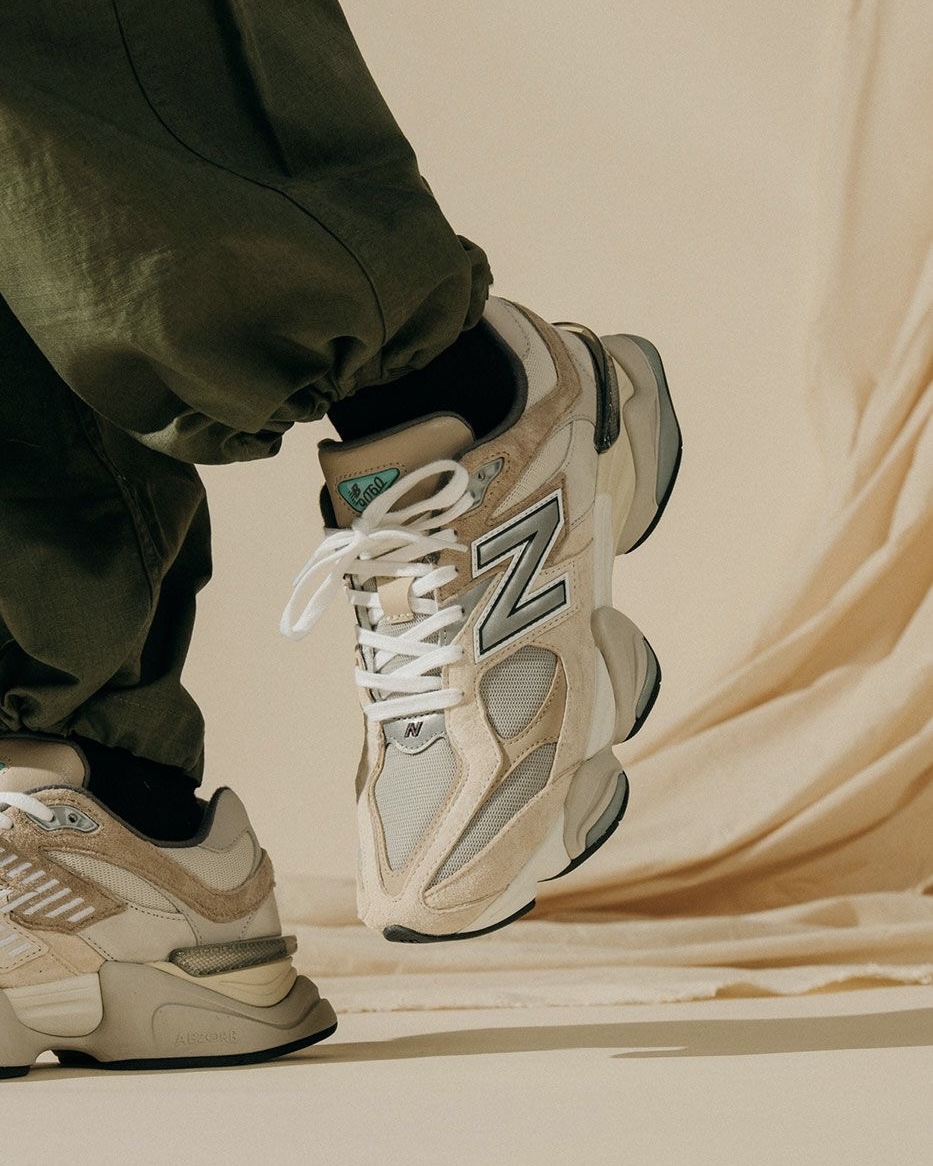 کفش روزمره زنانه نیوبالانس 9060 کرم قهوه ای NEW BALANCE 9060 (CREAM-Brown)