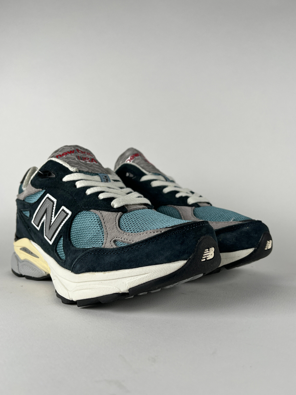 کفش روزمره زنانه نیوبالانس 990 سرمه ای آبی NEW BALANCE 990 (nevy blue-blue)