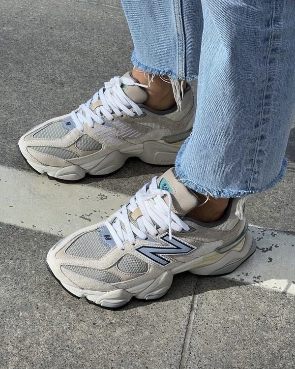 کفش روزمره زنانه نیوبالانس 9060 کرم قهوه ای NEW BALANCE 9060 (CREAM-Brown)